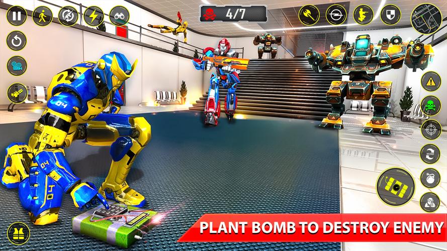 Robot Shooting Game屏幕截圖3