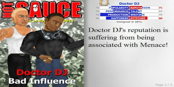 Popscene capture d’écran 1