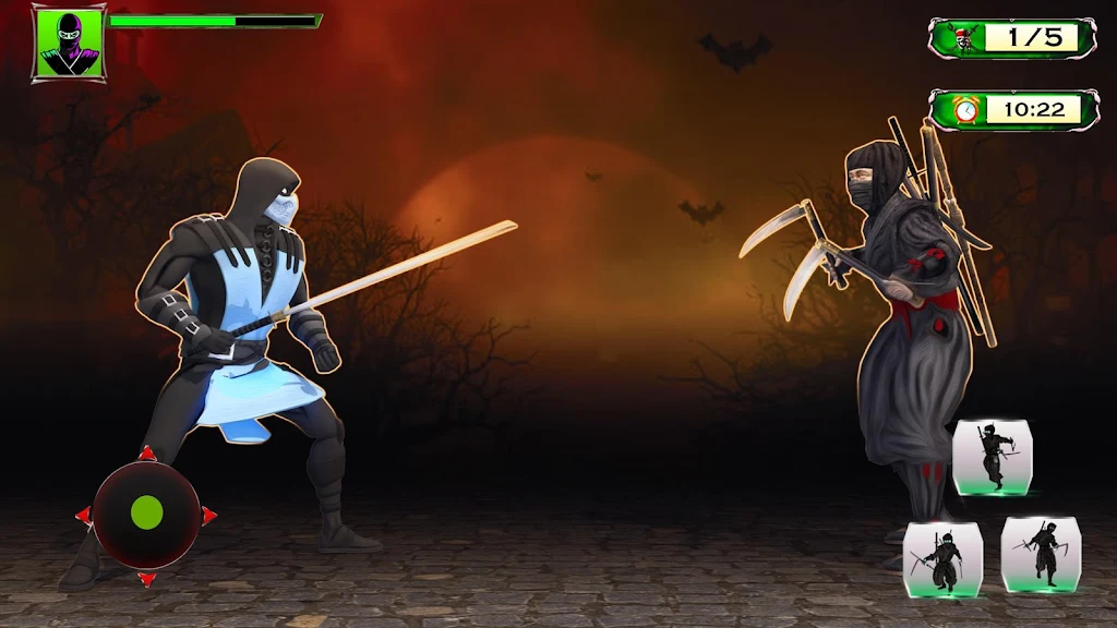 Ninja Hero Assassin Samurai Pirate Fight Shadow Screenshot 3