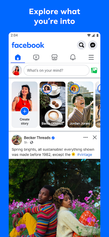 Facebook older version屏幕截圖2