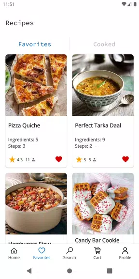 Easy Recipes. Recipe Book स्क्रीनशॉट 3