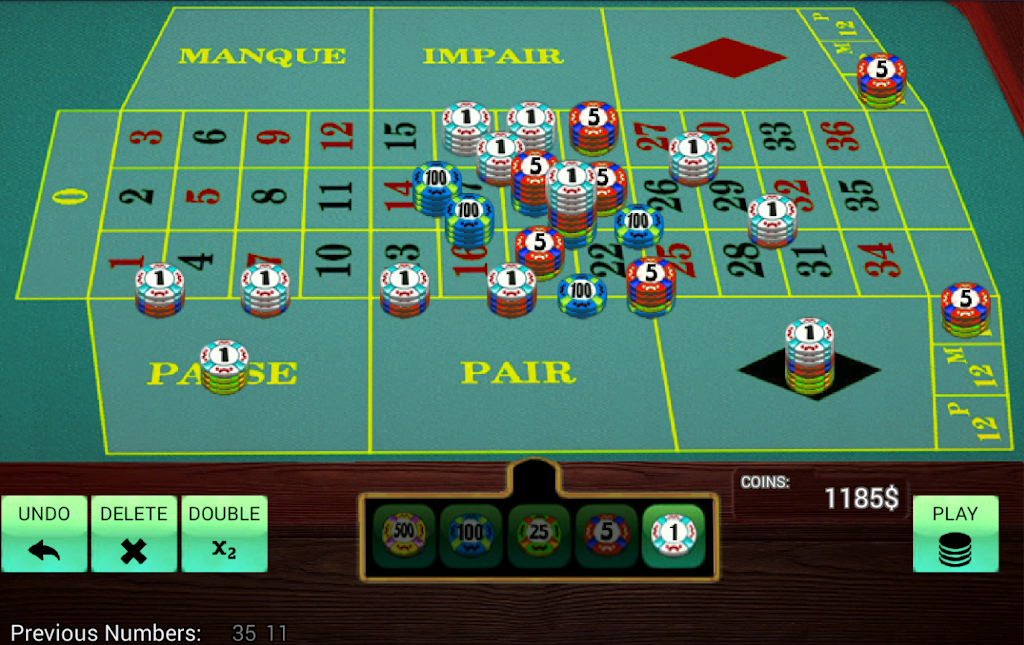 French Roulette Simulatorスクリーンショット2