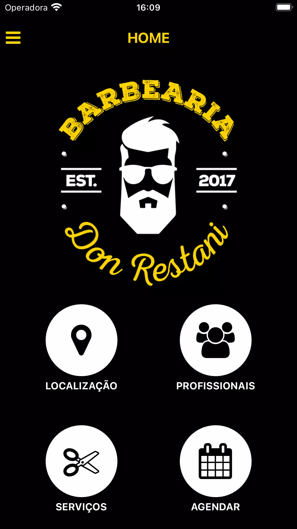 Screenshot Barbearia Don Restani 0