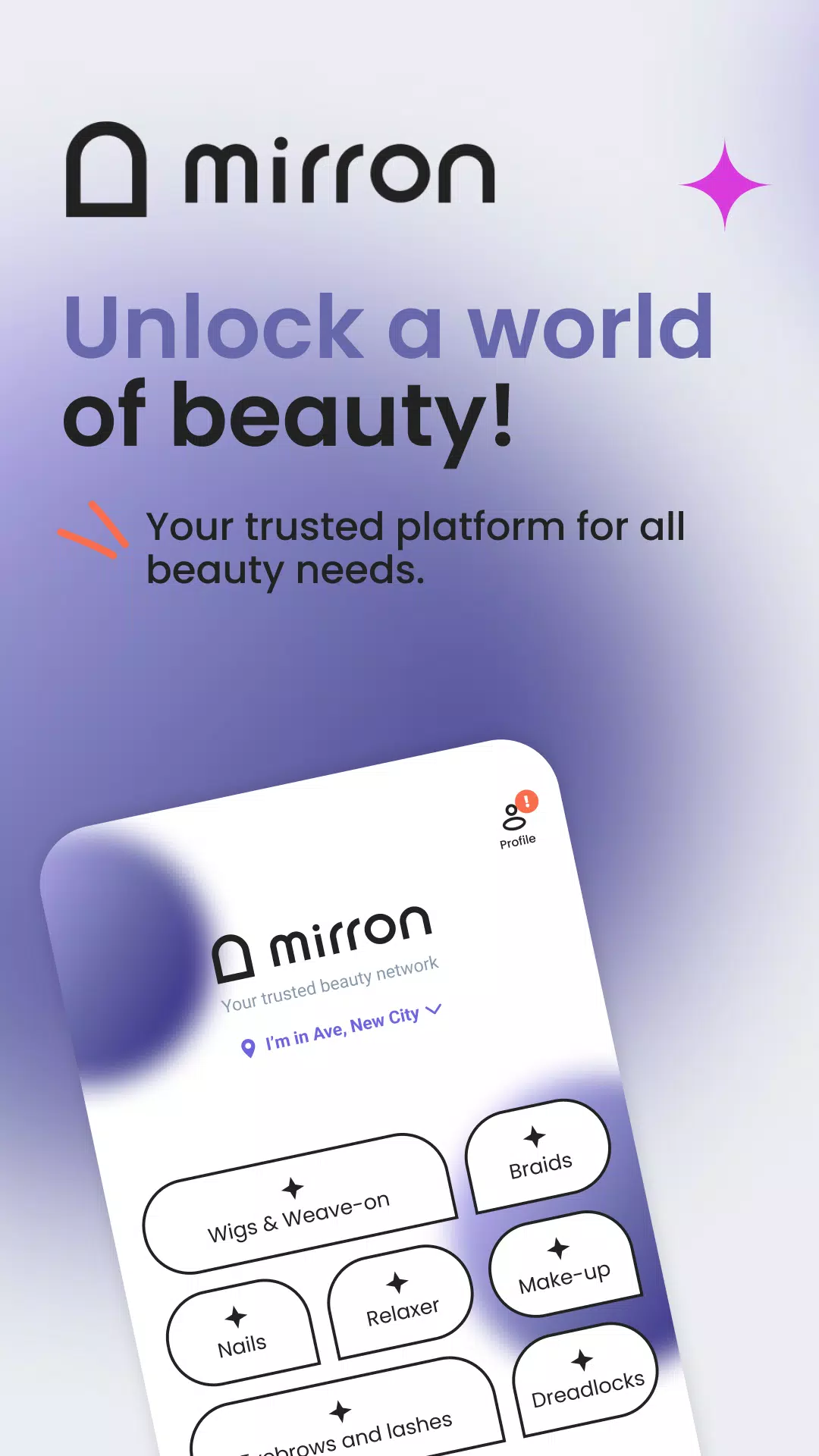 Screenshot Mirron: Explore Beauty Nearby 0