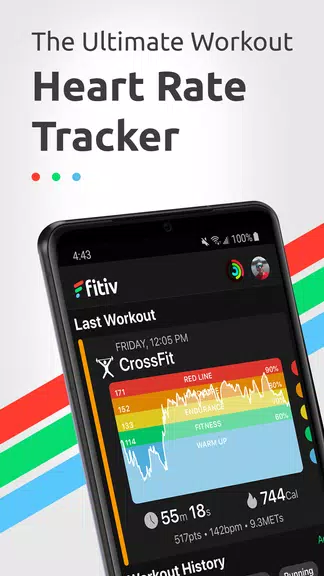 FITIV Pulse Heart Rate Monitor屏幕截圖0