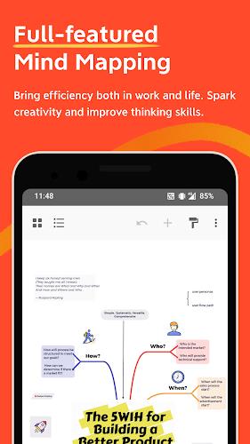 Xmind: Mind Map & Brainstorm экрана 0