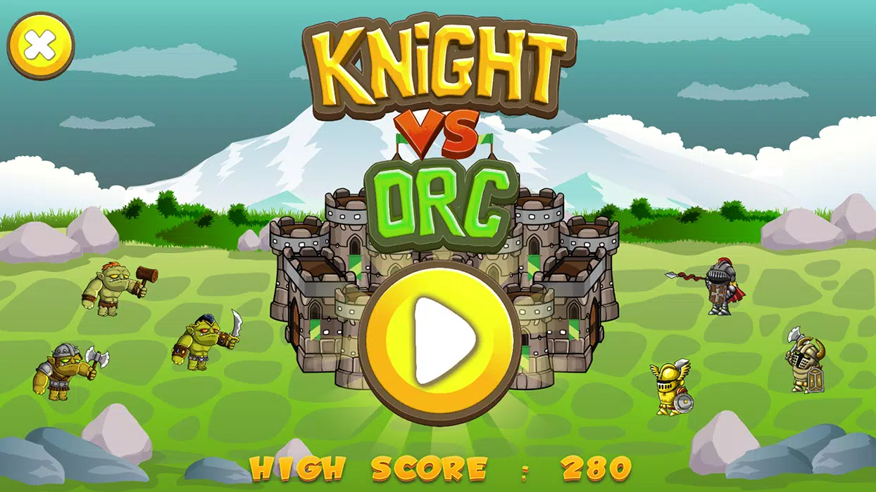 Knight vs Orc capture d’écran 0