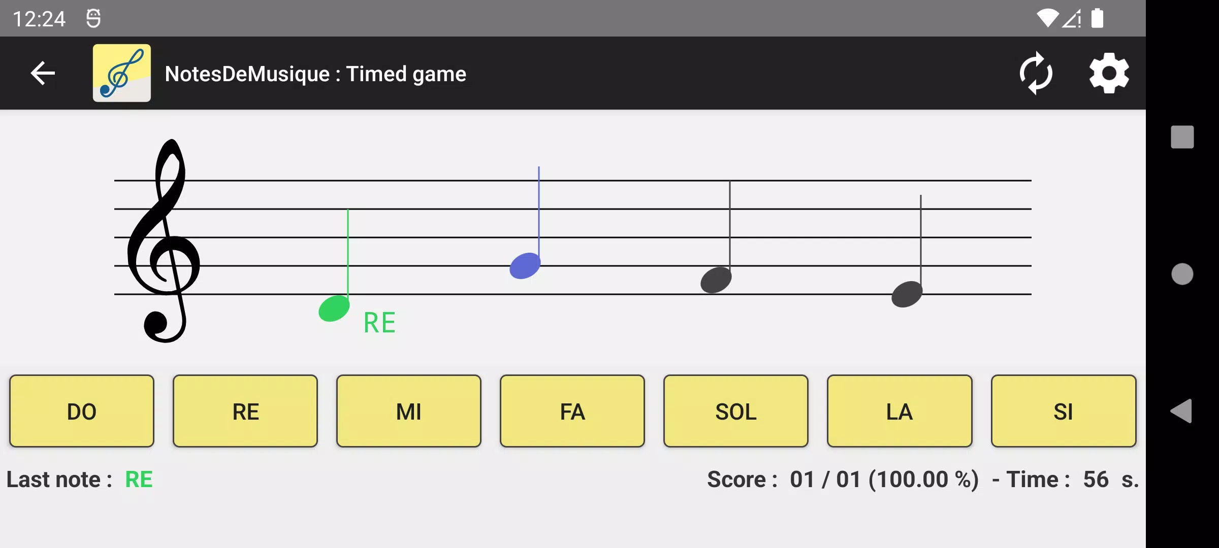 NotesDeMusique zrzut ekranu 0