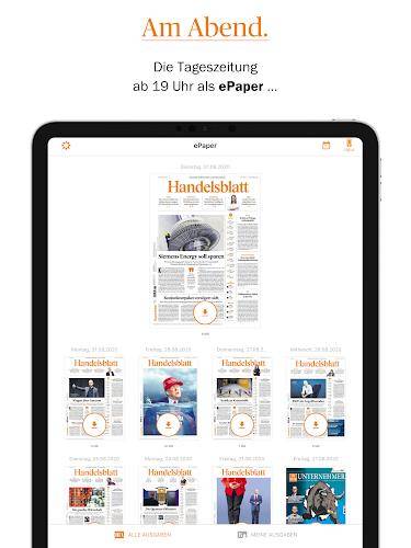 Handelsblatt - Nachrichten captura de pantalla 3