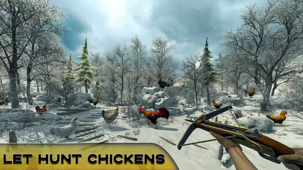 Chicken Hunting Challenge Game Tangkapan skrin 3