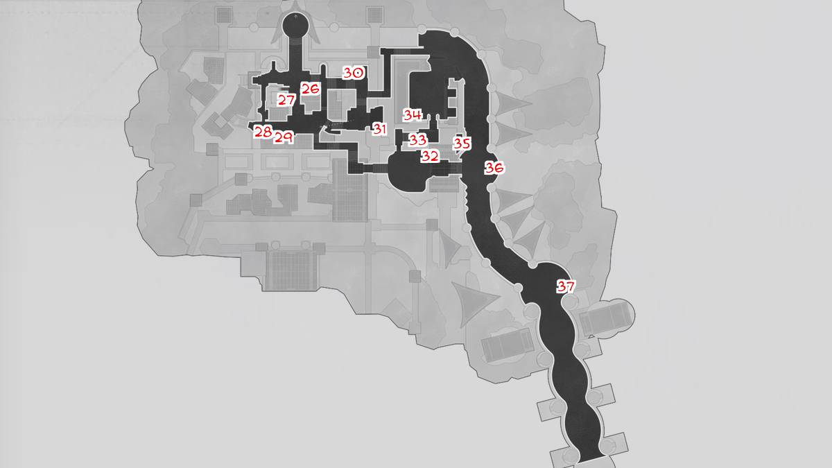 Eeuwige heilige stad Okhema F1 schatkistlocatie 2.