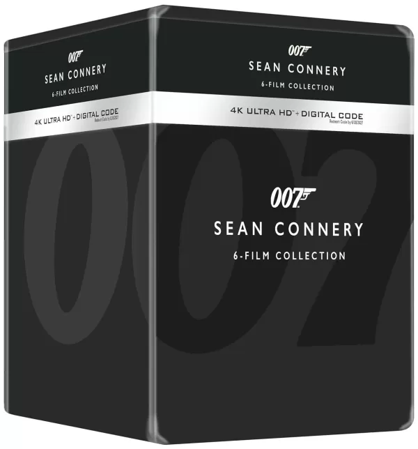 W przedsprzedaży kolekcja 4K: 6 Sean Connery James Bond Films