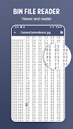 Bin File Opener: Bin Viewer ဖန်သားပြင်ဓာတ်ပုံ 1