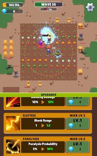 Scarecrow War : Idle Defense应用截图第2张