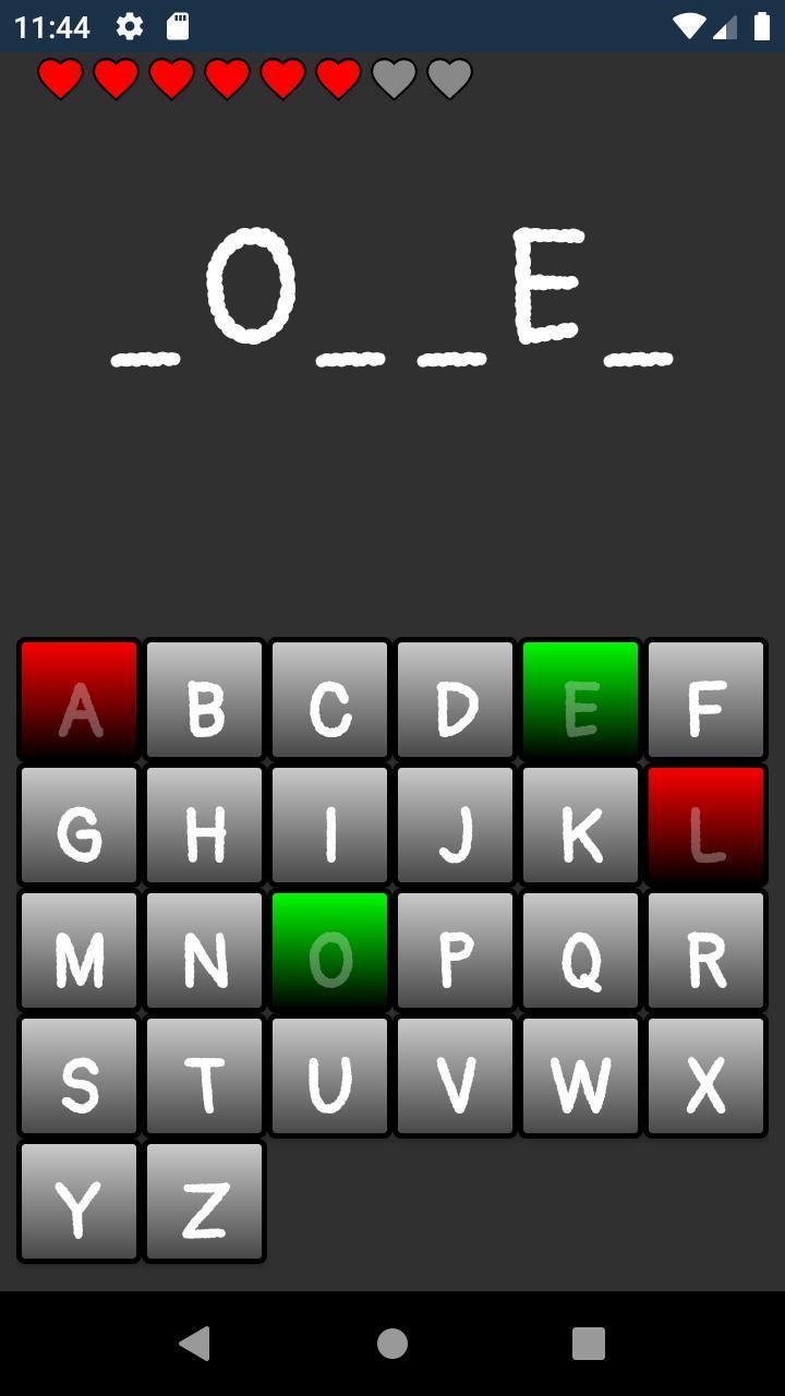 Heste Hangman screenshot 3