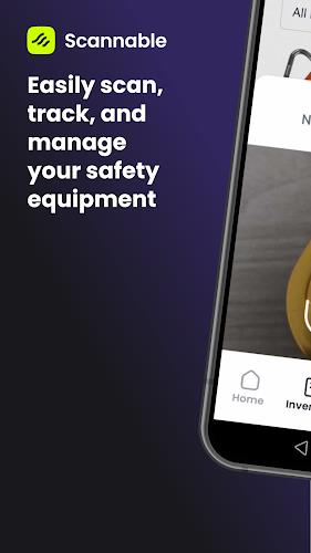 Scannable Safety Equipment App captura de pantalla 0