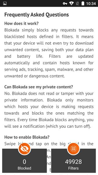 Blokada Slim screenshot 3