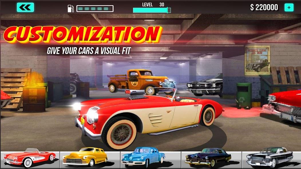 Classic Car Games Race America Mod capture d’écran 3