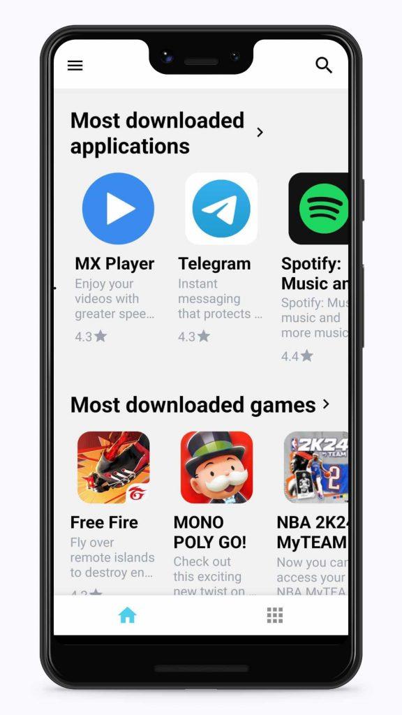 ภาพหน้าจอ AndroidOut: The Best Apps & Games 1