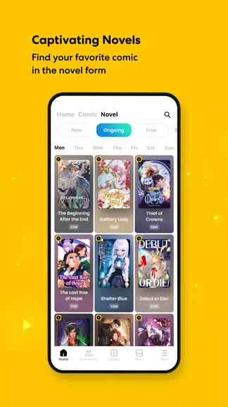 Tapas – Comics and Novels captura de pantalla 3