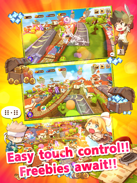 Dice Legend: Snake and Ladder ကိုဖန်သားပြင်1
