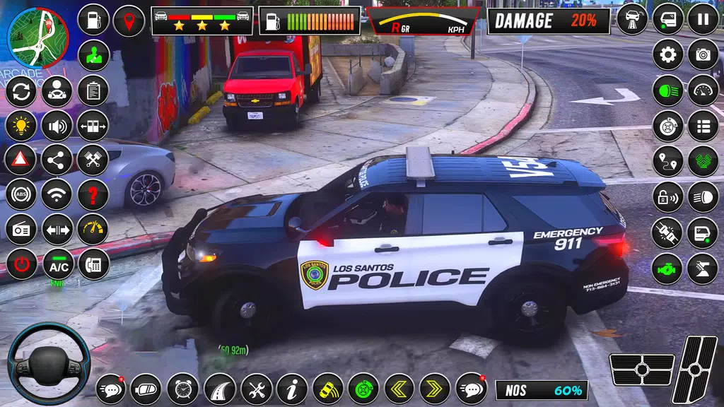 US Police Chase: Cop Car Games屏幕截圖2