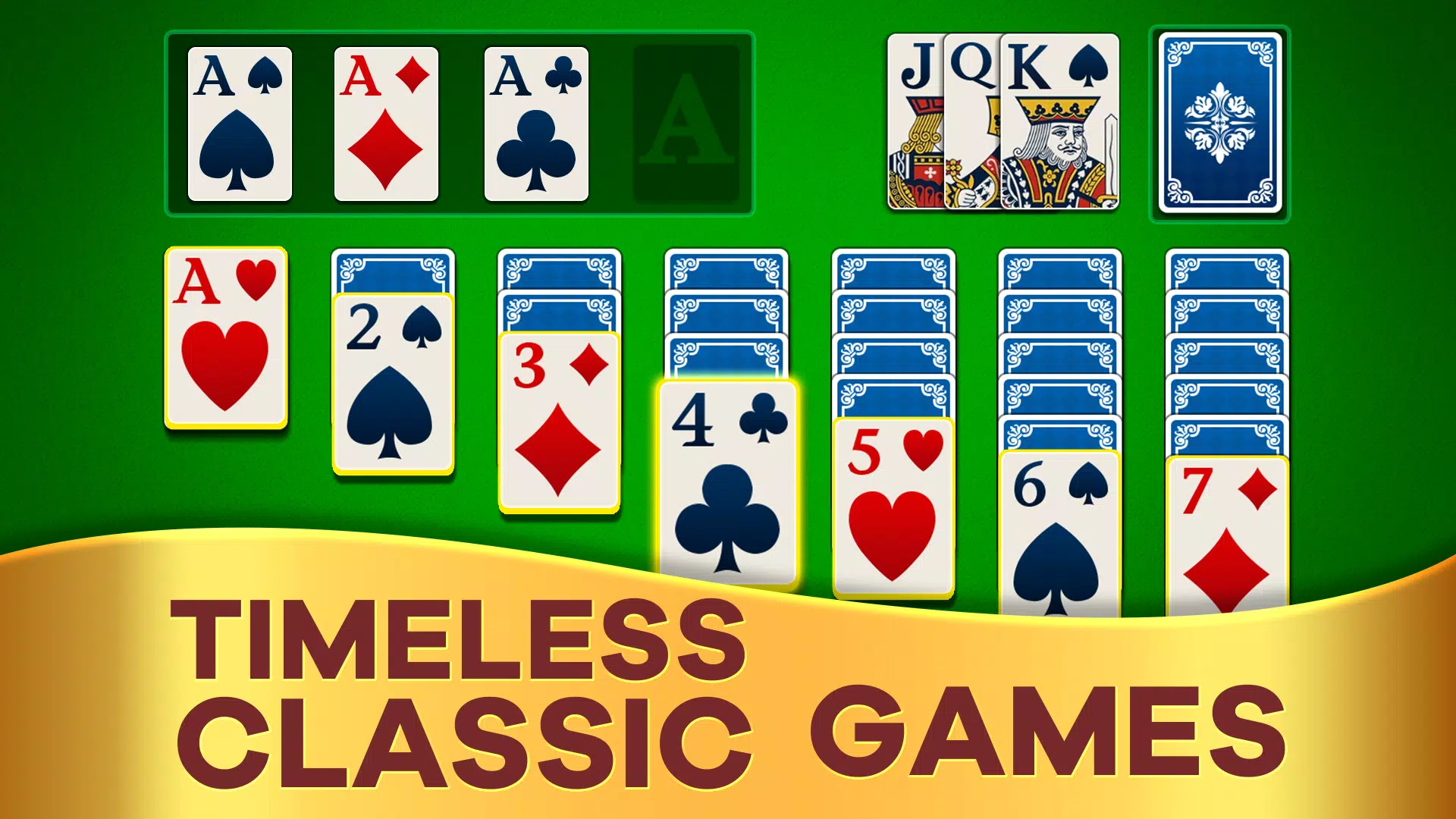 Classic Klondike Solitaire ဖန်သားပြင်ဓာတ်ပုံ 0