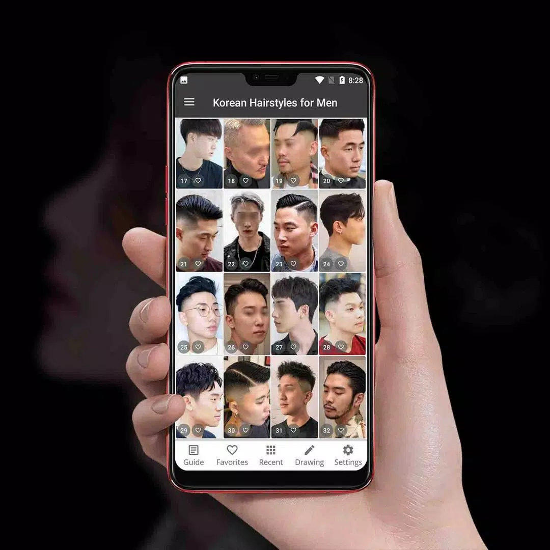 Screenshot Korean Hairstyles for Men 0