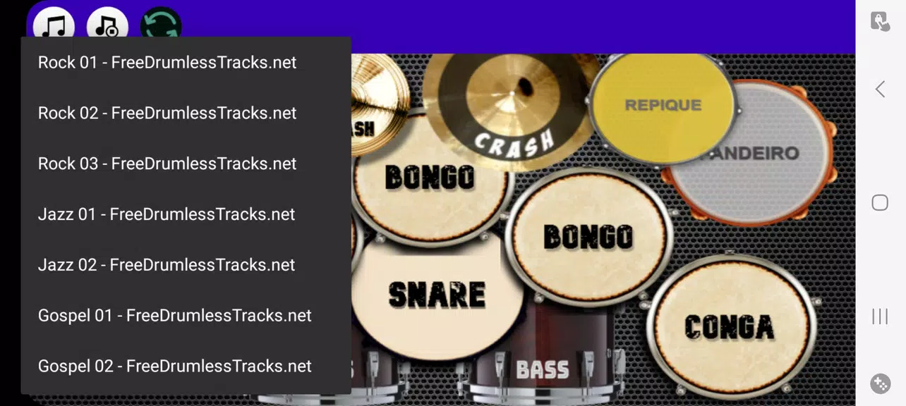 Screenshot Drum Studio: Bateria Virtual 3