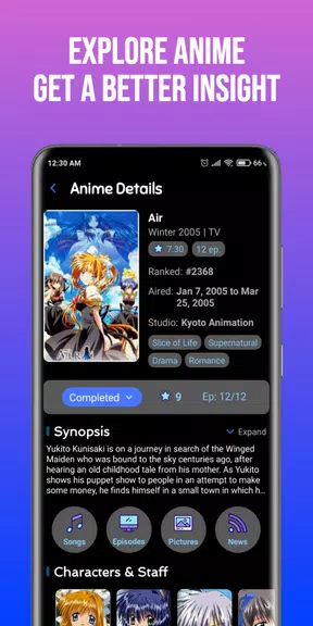 AniLista - MyAnimeList Client স্ক্রিনশট 1