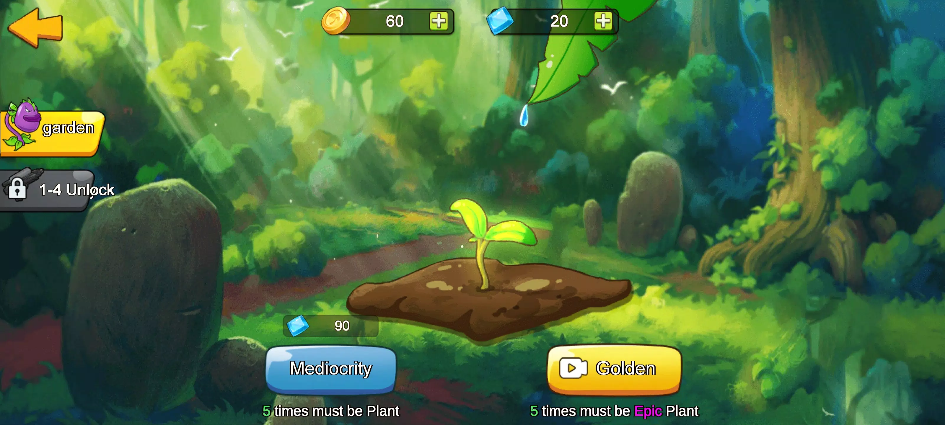 Merge Plants – Defense Zombies Schermafbeelding 1