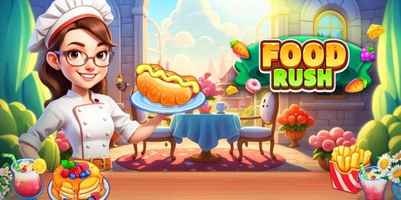 Food Rush cho phép bạn nấu một cơn bão để thực hiện các đơn đặt hàng của khách hàng đói, ngay bây giờ trên Android