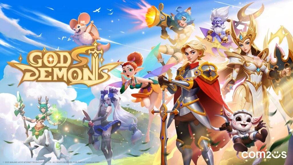 COM2USはすぐに新しいモバイルRPG Gods＆Demonsを発売します