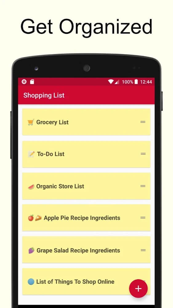 Shopping List Mod Screenshot 0