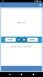 Screenshot Turkish-Spanish Translator 1