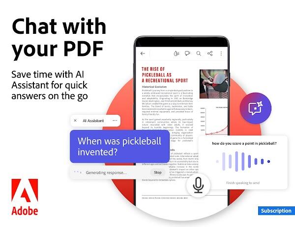 Adobe Acrobat Reader für PDF应用截图第2张