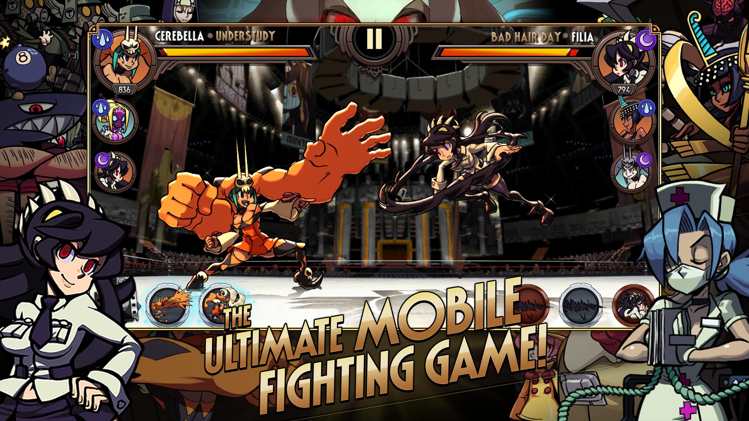 Skullgirls: Kampf + RPG Screenshot 0