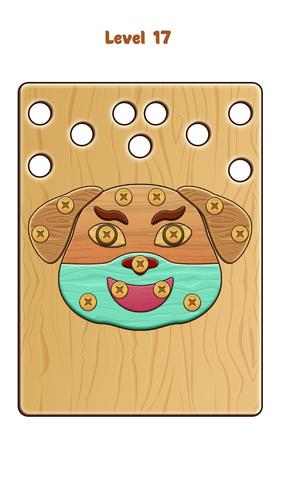 Nuts & Bolts Wood Screw Puzzleスクリーンショット3