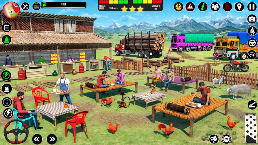 Truck Parking Simulator Games 스크린샷 1