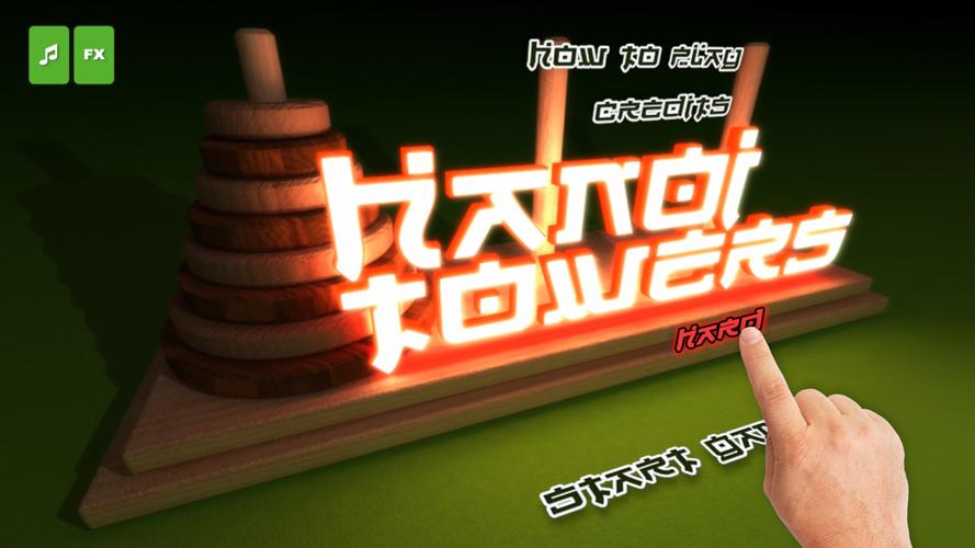 The Hanoi Towers Lite屏幕截圖0
