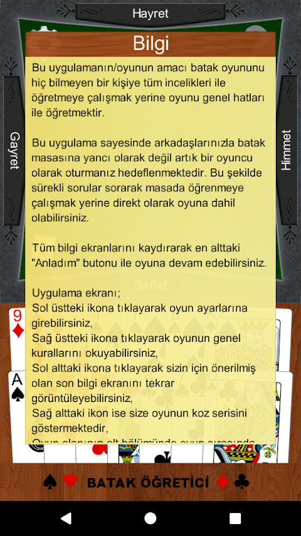 Batak Öğretici ekran görüntüsü 1