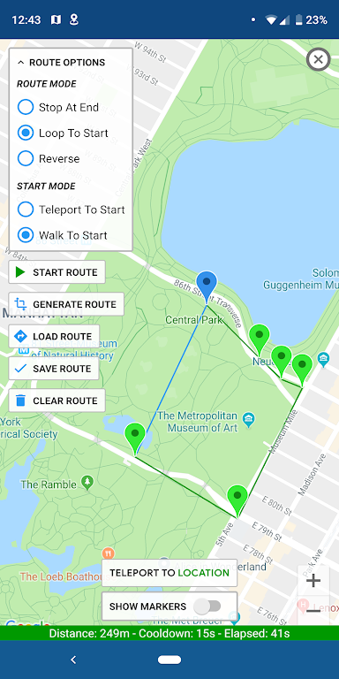Fake GPS Location – GPS JoyStick Mod screenshot 2