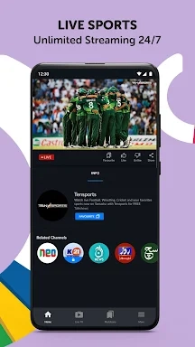 Tamasha: Live Cricket, EPL屏幕截圖0