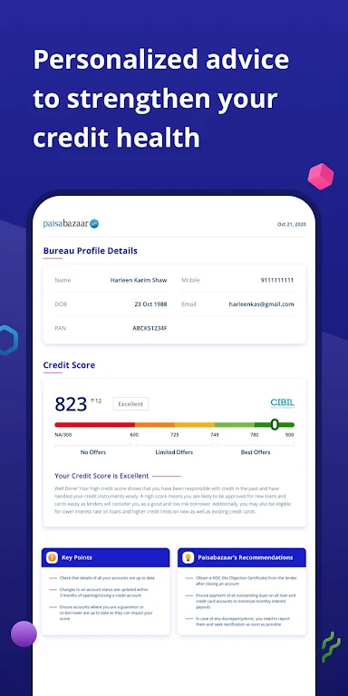 CreditScore, CreditCard, Loans screenshot 2