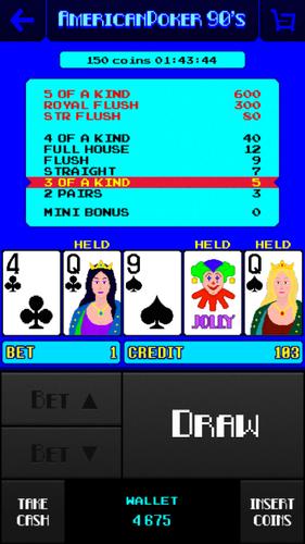American Poker 90's Casino屏幕截圖1