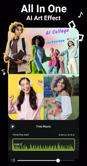 Photo Collage Video Grid Maker ကိုဖန်သားပြင်2