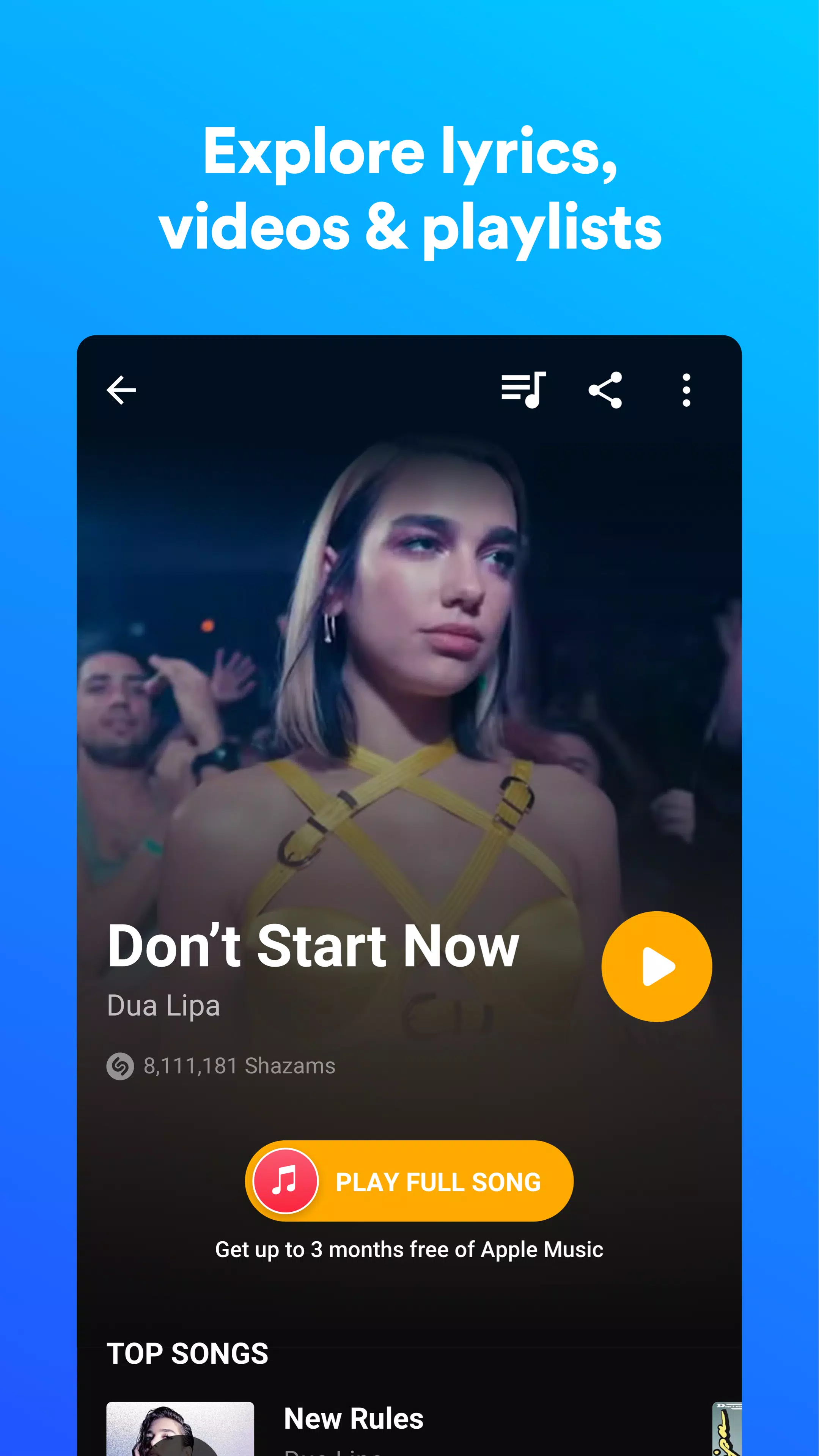 Shazam: Finde Musik, Konzerte Screenshot 2