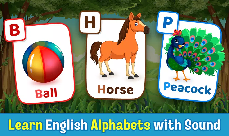 Kids English Learning Games स्क्रीनशॉट 1