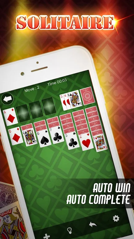 Super Solitaire Sonic - Classic Card Free Captura de pantalla 3