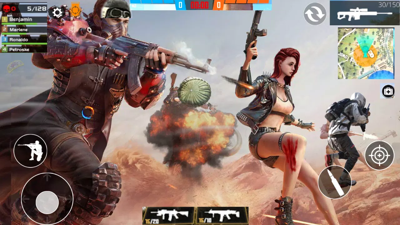 ภาพหน้าจอ Offline Clash Squad Shooter 3D 2